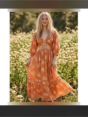free people cozy craft maxi dress Free People Dresses | Free People Cozy Craft Maxi Dress | Color: Blue/Cream | Size: L